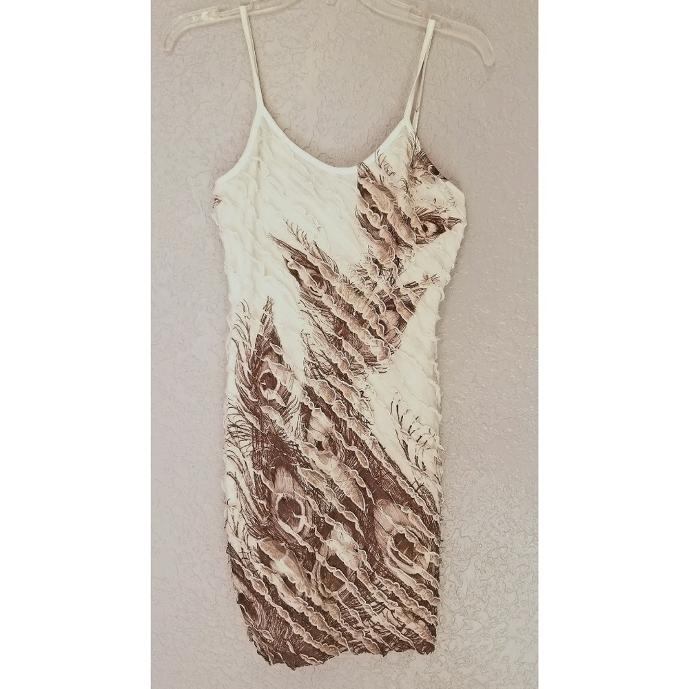 Vintage white mini dress